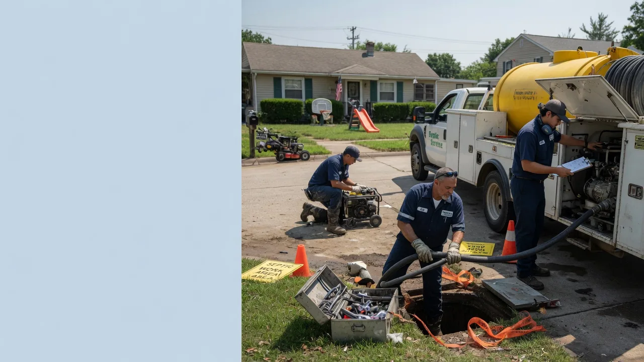 Septic Tank Pumping in Fingerville, SC near me